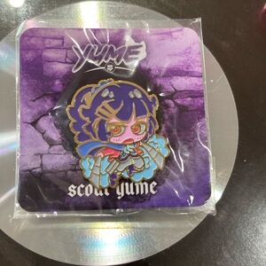 Scout Enamel Pin - Blue and Gold